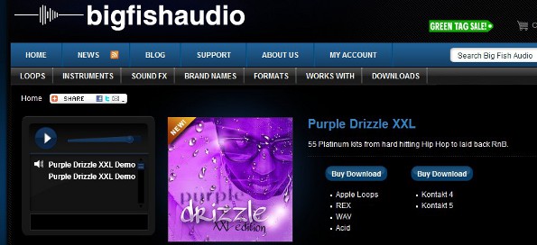 Big Fish Audio – Purple Drizzle XXL review