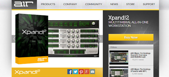 Review: AIR Music Xpand!2 Workstation VST